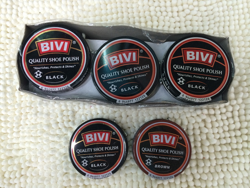 BIVI真皮鞋油 高级真皮鞋油 黑色棕色真皮鞋油