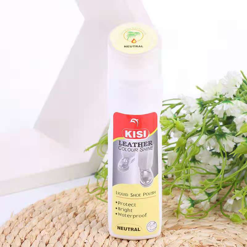 KISI 8830 Liquid Shoe Polish, black-brown colorless leather shoe care oil, leather care agent Application Scenario