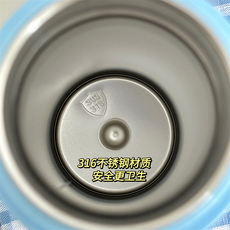 Portable and bouncy insulated cups with handles, fashionable large-capacity Yongkang insulated cups for students and couples, wholesale of water cups with high appearance standards Specification image