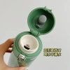 Cute cartoon 316 stainless steel insulated cup, high appearance level, student couple bouncy direct drinking, children's insulated cup, water cup details Picture