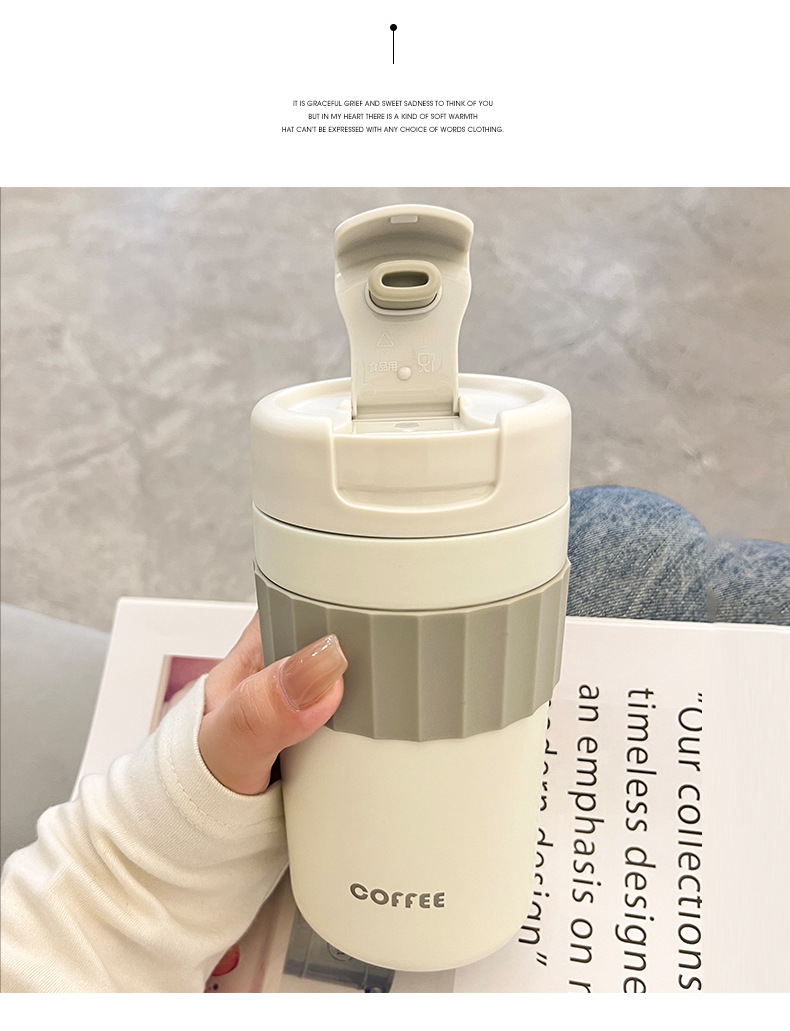 创意咖啡杯小巧便携高颜值女生保温杯办公室家用水杯随行杯定 制详情23