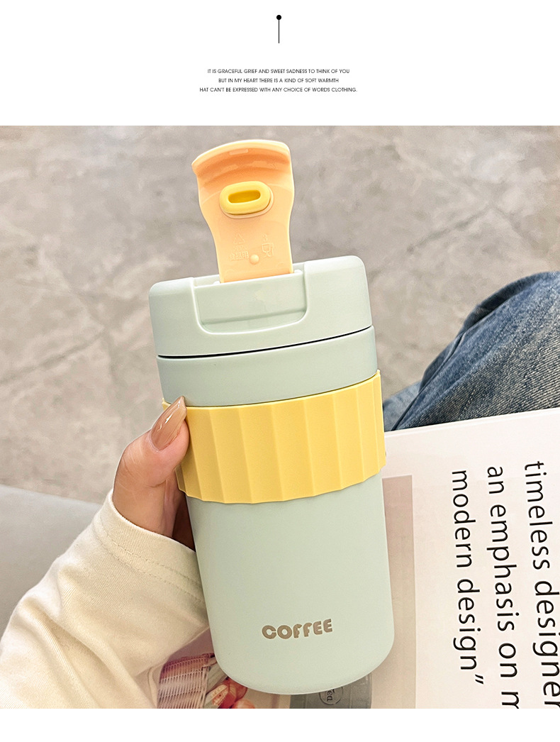 创意咖啡杯小巧便携高颜值女生保温杯办公室家用水杯随行杯定 制详情25
