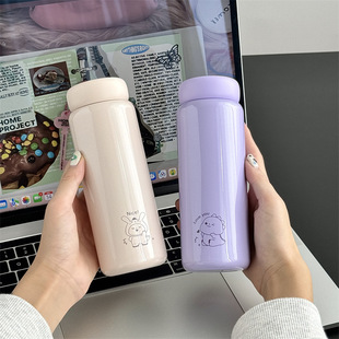 Summer fashion sports water cup, large capacity, high appearance level, student plastic cup, original personality, portable double-drinking straw cup pic 10