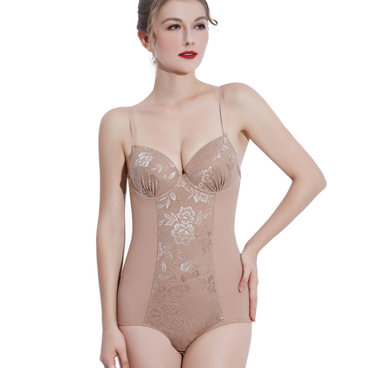No-wear bra one-piece shaping garment for women, abdominal and waist-tightening shaping belt, bra shaping and body shaping underwear details Picture