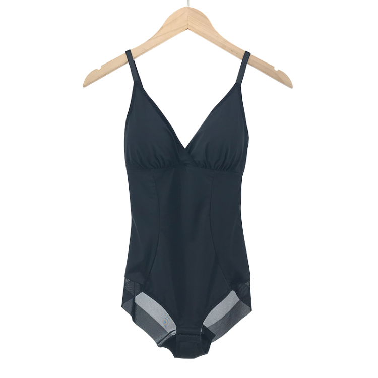 One-piece body-shaping one-piece garment with detachable cup cover for postpartum body shaping and recovery, abdominal tightening and slimming, for export details Picture