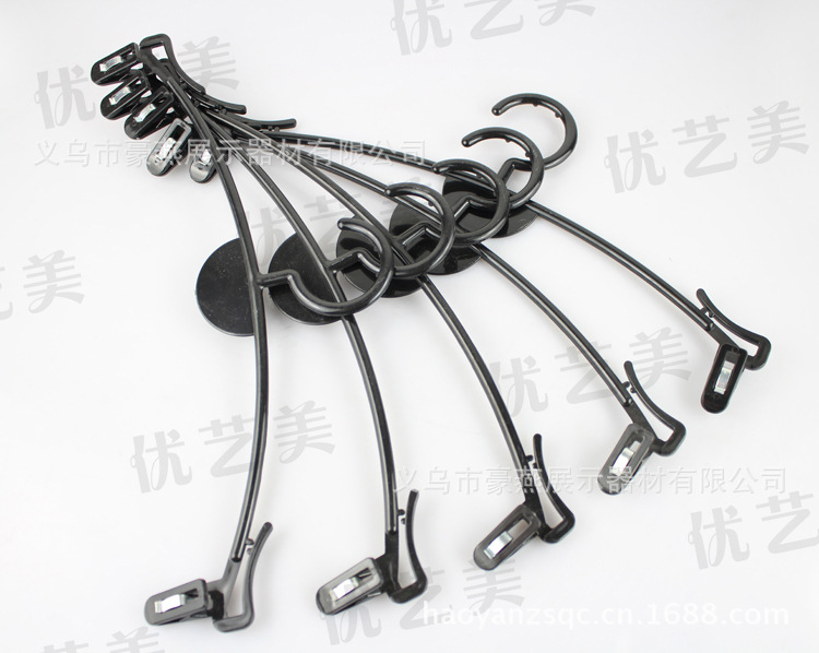 Haoyan hanger Metal buckle bra clip, crystal bra hanger, underwear and underpants display hanger, large underwear clip pic 16