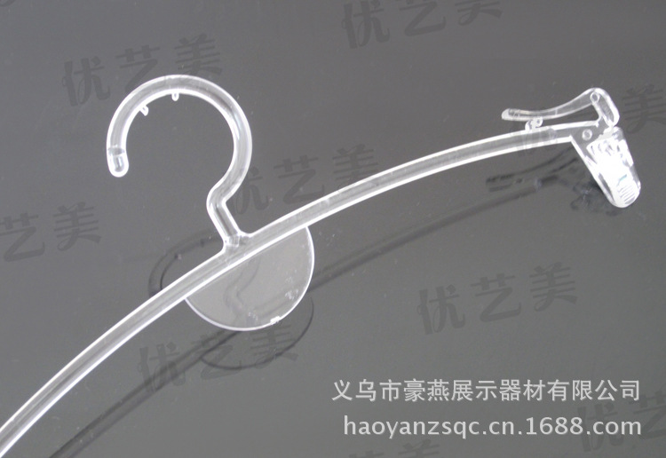 Haoyan hanger Metal buckle bra clip, crystal bra hanger, underwear and underpants display hanger, large underwear clip pic 10