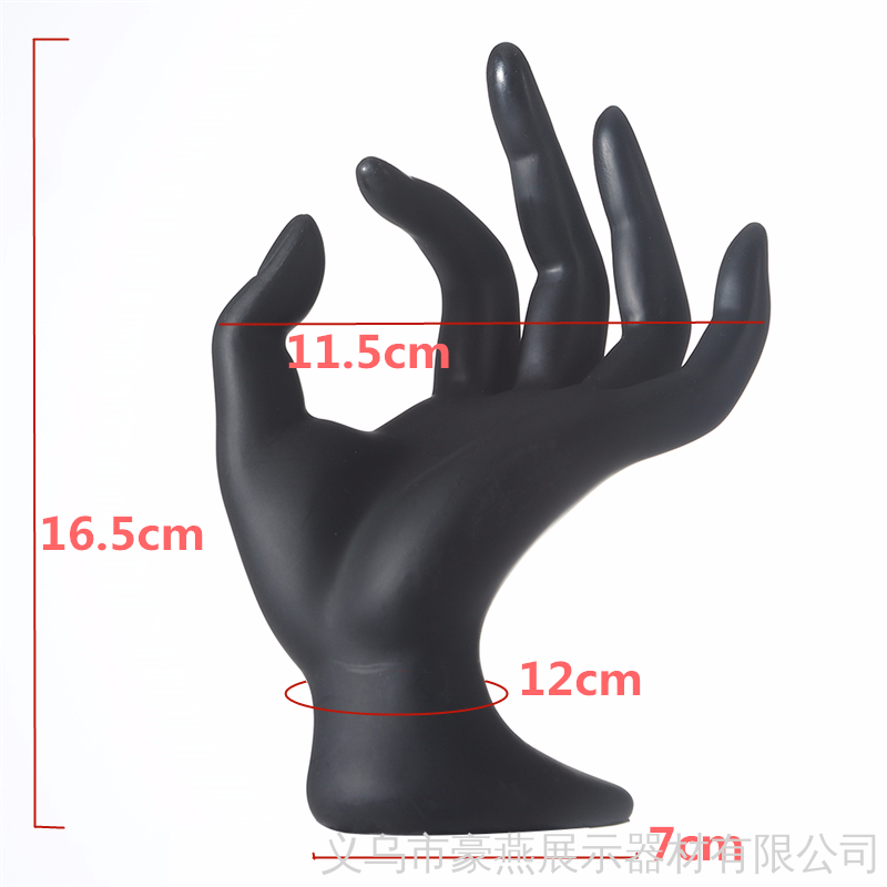 OK shaped hand model bracelet accessory, holding items for photo taking to show the model's personality, plastic hand touch model Application Scenario