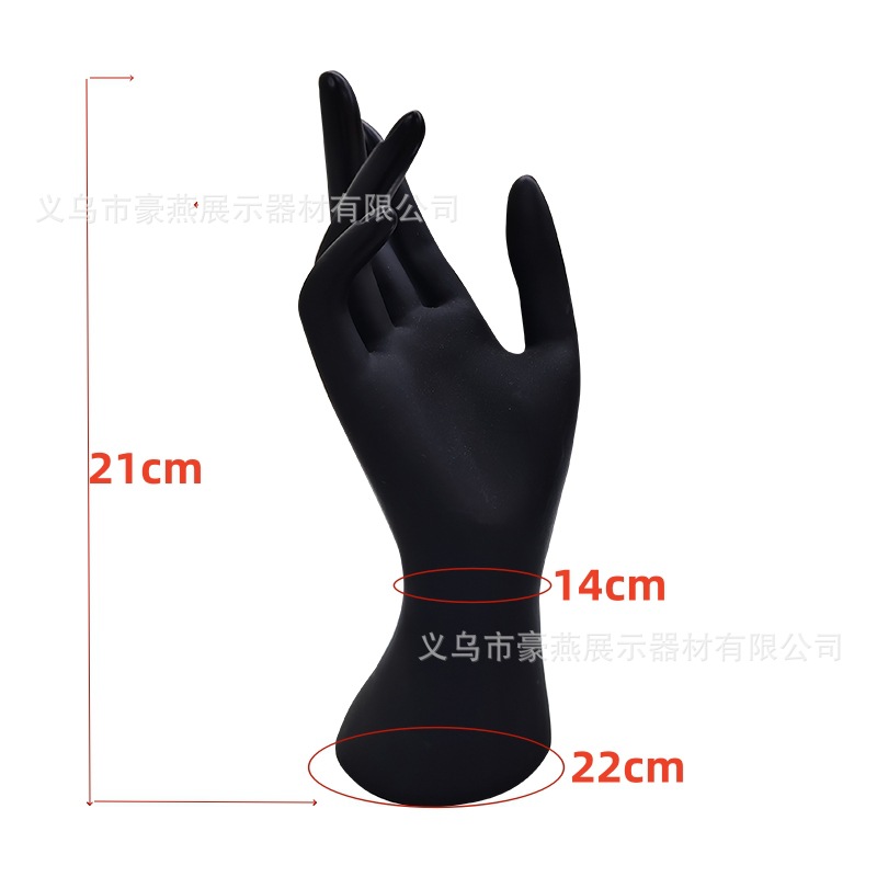 莲花手模特造型个性手艺术手模手链手镯手表展示手道具店铺纤细手详情1