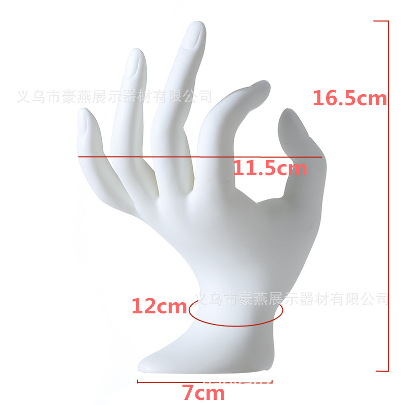 Creative OK wristring display stand, jewelry store display stand, accessory stand, hand model prop, counter display item Item Picture