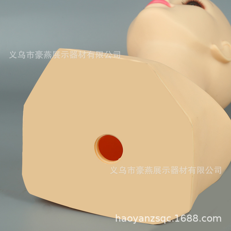 Foreign head models, props, wigs, scarves, headwear, helmets, display head models, beautiful makeup head models Specification image