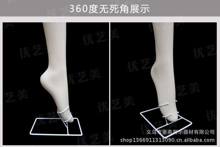 Korean-style long-leg sock model, silk sock shooting props, leg model, foot model, model foot, long sock foot model leg 8619 pic 5