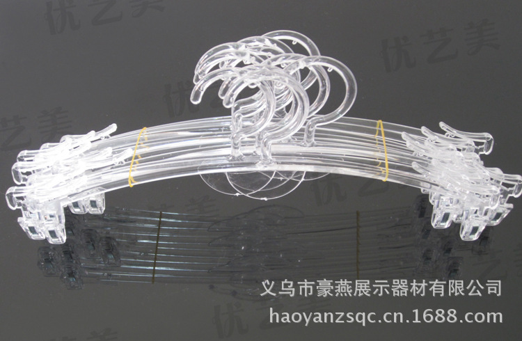 Haoyan hanger Metal buckle bra clip, crystal bra hanger, underwear and underpants display hanger, large underwear clip pic 12
