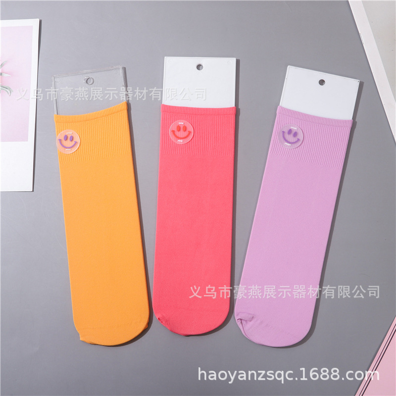 Socks, plastic boards, sock boards for children and adults, long socks, straight socks, short socks, display props, foot molds, sock hanging boards Specification image