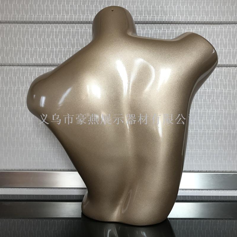 Haoyan model rose gold female bust model half-length model details Picture