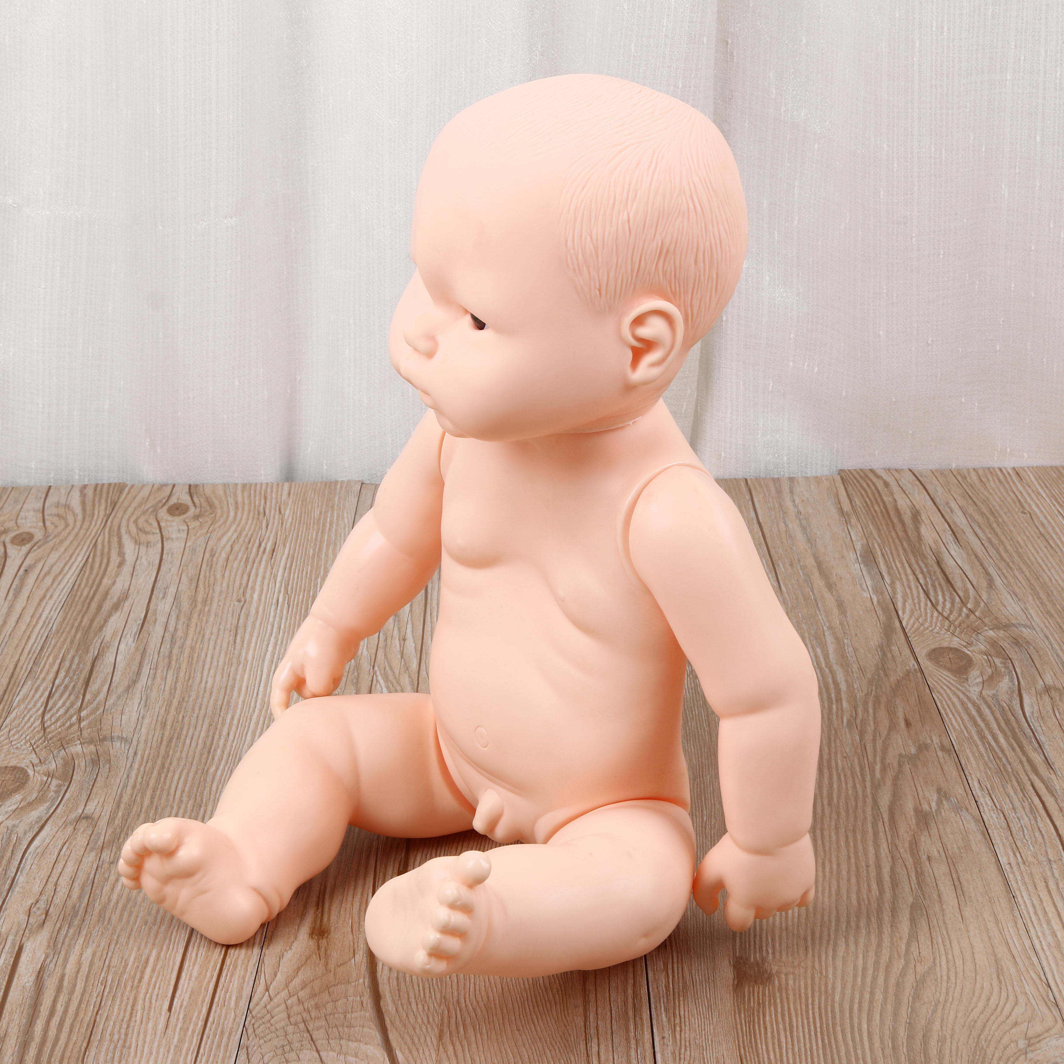 豪燕模特 46cm长新生儿 婴儿娃娃模特 软胶儿童模特