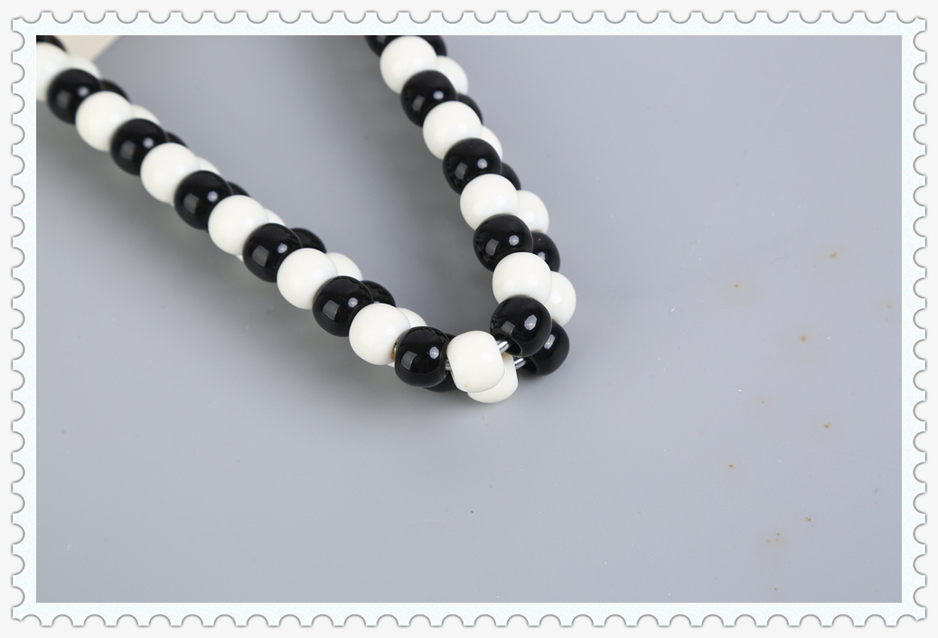 惠栩复古经典配色高档珍珠衣架弧形防滑塑料衣架服装店展示衣挂详情7