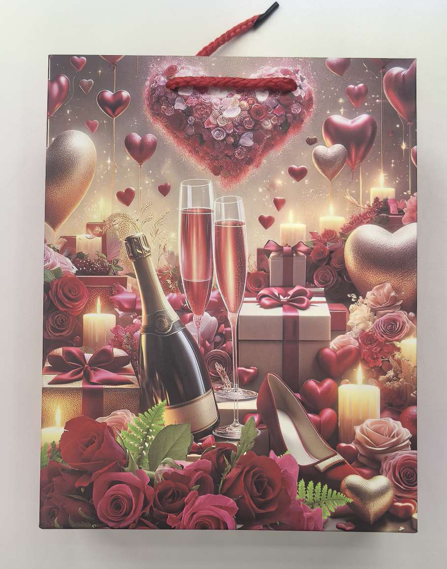 白卡纸袋生日情人节伴手礼节日礼物袋高档礼物袋首饰盒袋圣诞节详情5