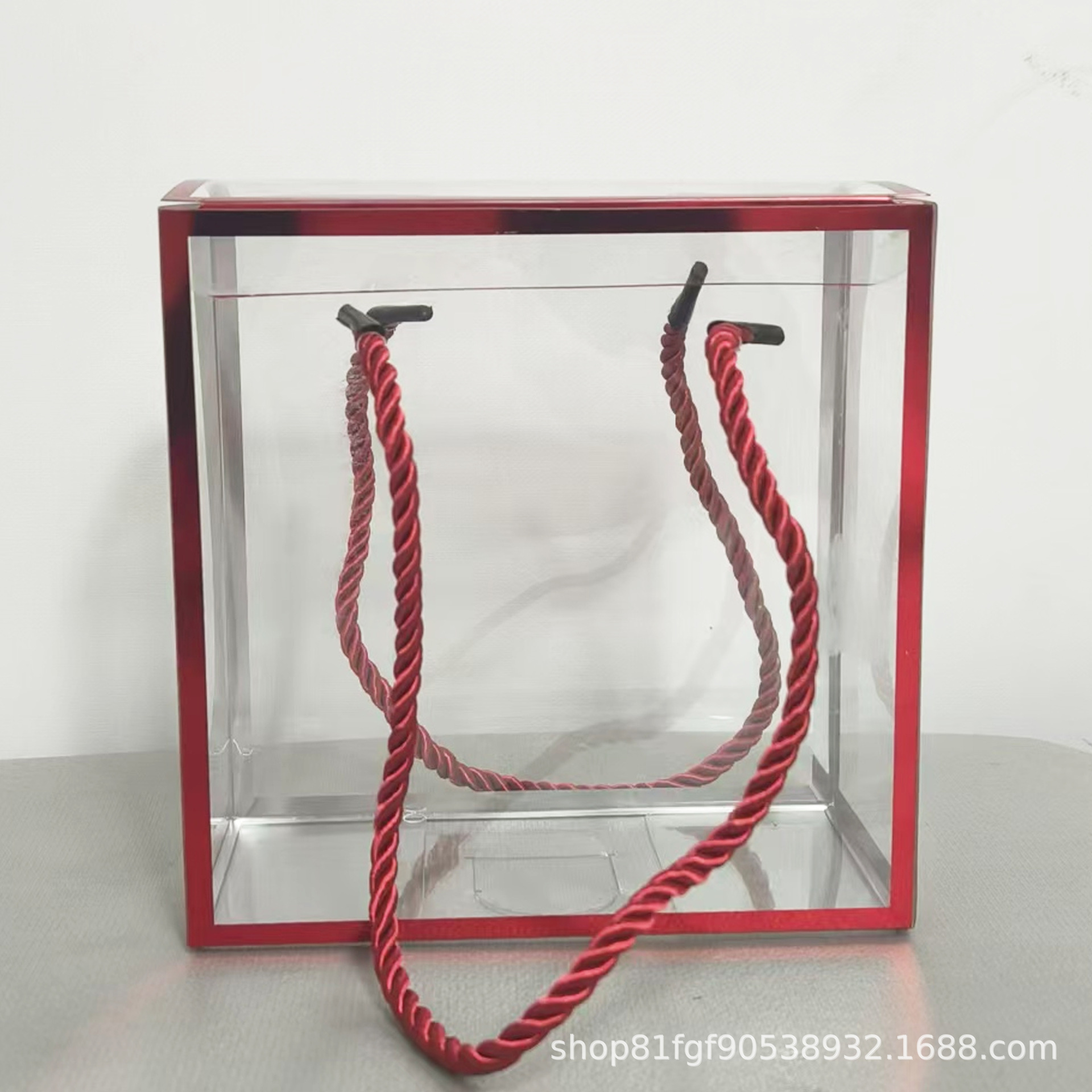 Large capacity wholesale of stationery, flower tea, coffee and cosmetics in pet plastic transparent boxes in stock details Picture