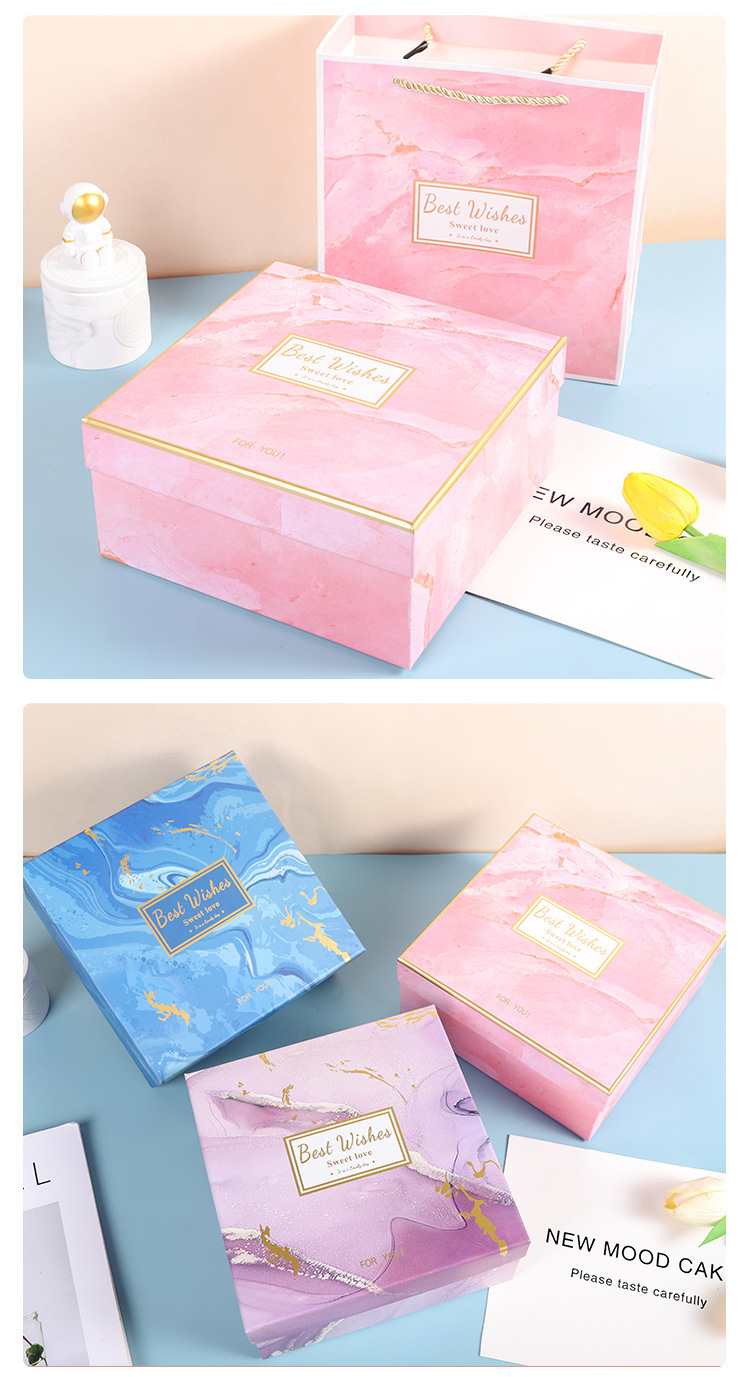 三八妇女伴手礼盒婚礼伴娘礼品盒送女友闺蜜礼物盒手提袋空盒现货详情6