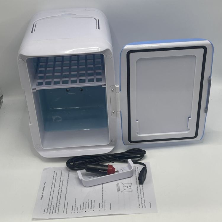 汽车4L车载迷你小冰箱家车两用款便携式车载冰箱 车用户外冷藏箱h