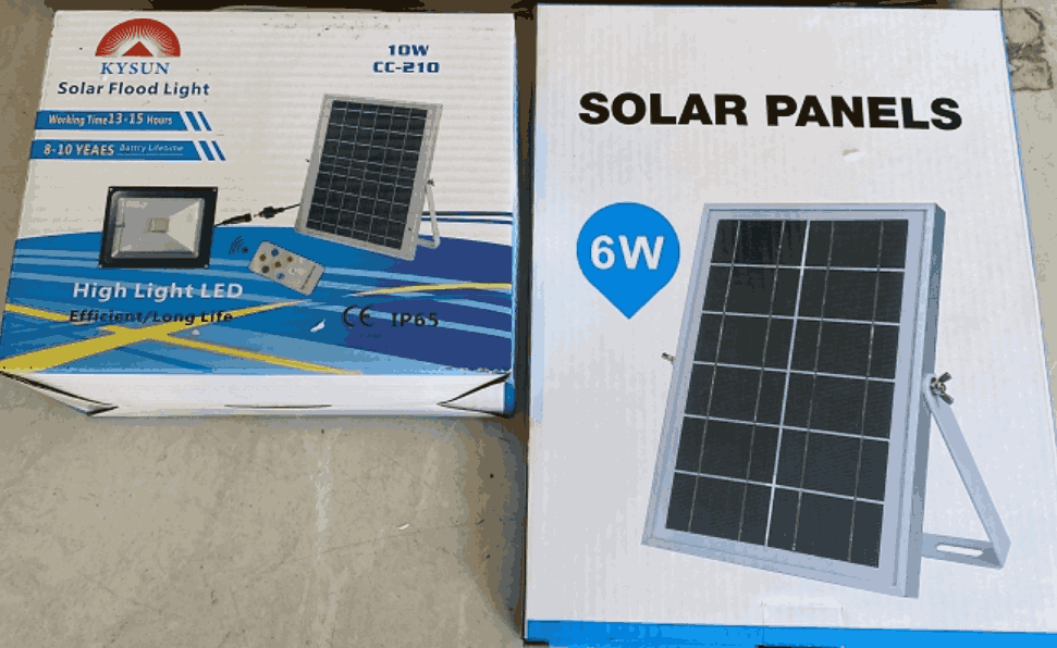 KYSUN solar floodlight, long-lasting home camping light, solar outdoor light, tunnel light, portable camping light