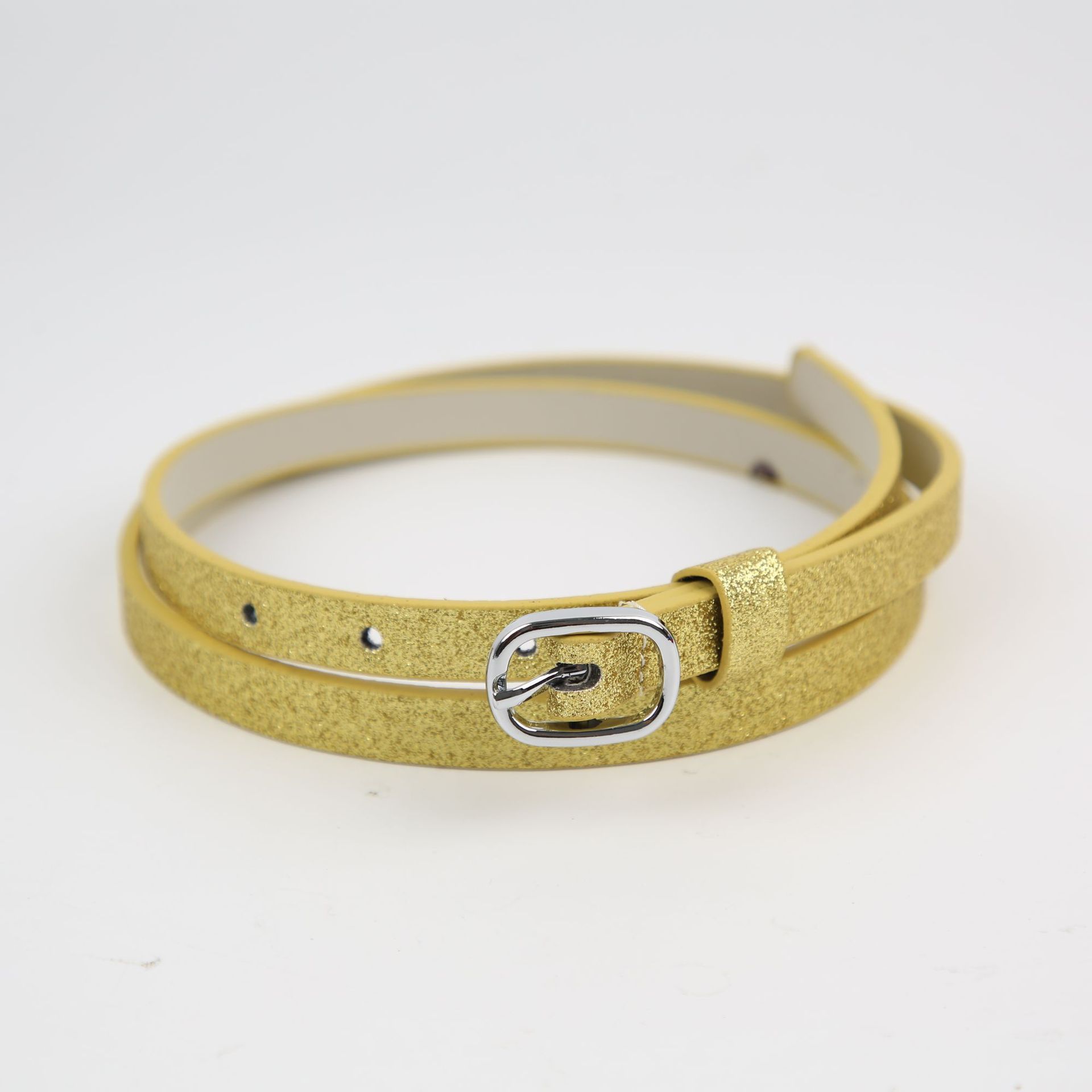 Manufacturers Directly For The New Fashion Women's Belt With Imitation Leather Decoration Pu Leather Ladies Belt details Picture