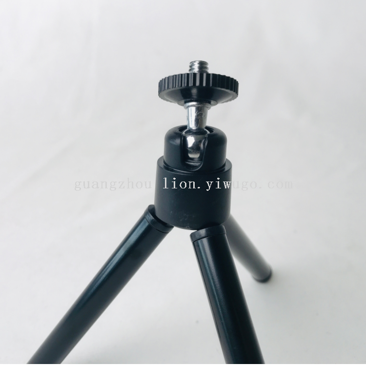 Factory wholesale mobile phone live broadcast plastic small stand video projector stand laser light tripod small light stand camera stand action camera Phone bracket light support Specification drawing