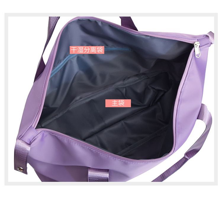 Universal wheel luggage bag, travel bag, storage, fitness bag for women pic 8