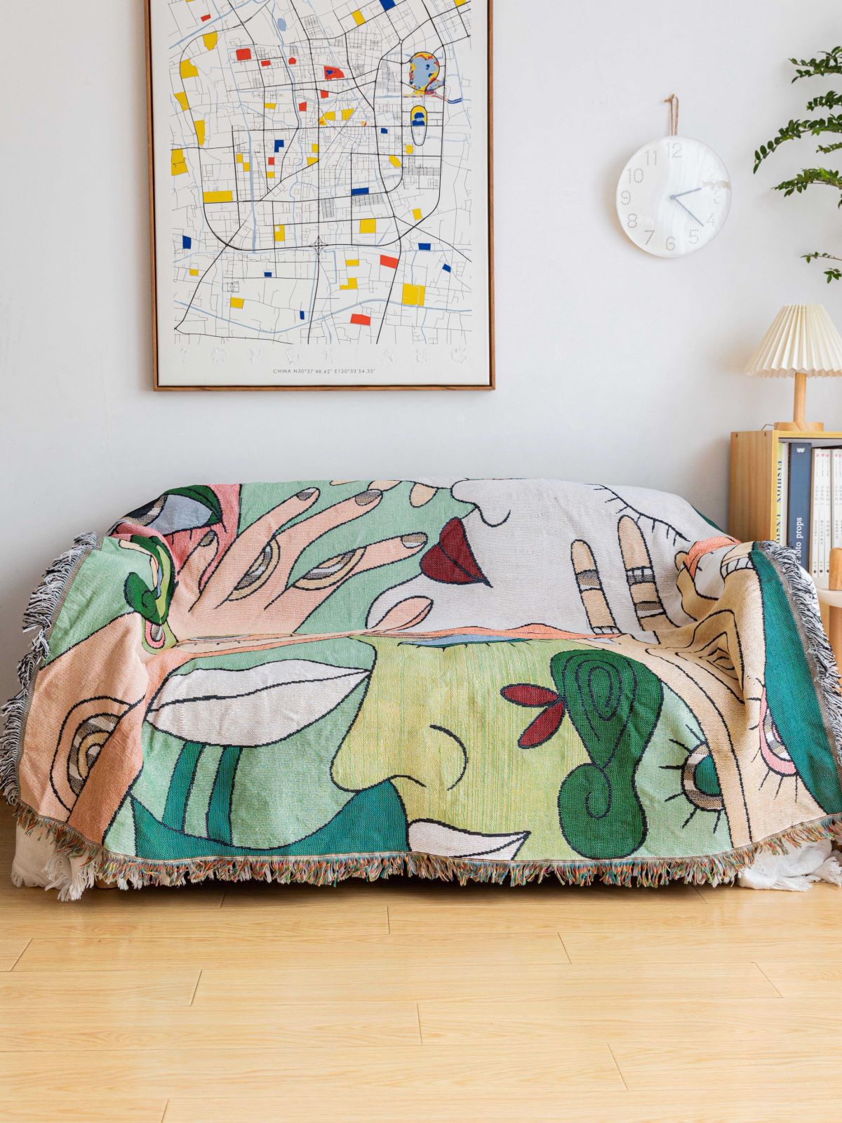 ins light luxury style office nap blanket, nap cover blanket, single sofa blanket, sofa cover decorative blanket pic 4
