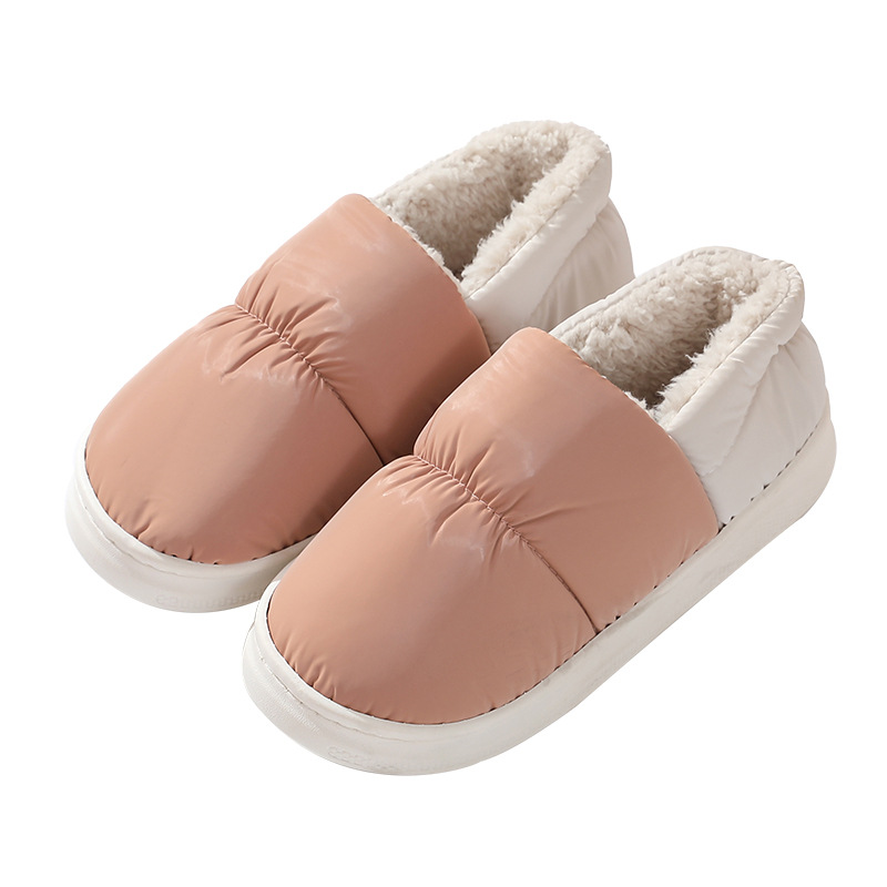 Home cotton slippers for home use, warm for lovers, winter indoor slippers for women, anti-slip, wholesale cotton slippers for men Application Scenario