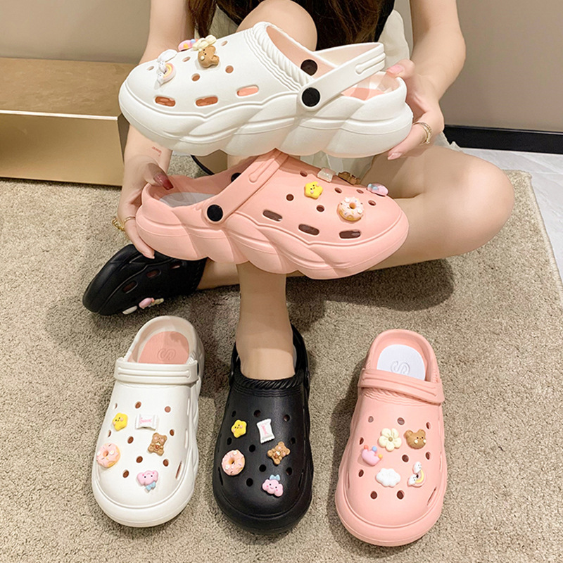 2023 New style of outerwear clogs for women, outdoor beach flip-flops, outdoor soft-soled anti-slip sandals and slippers for women, summer Specification drawing