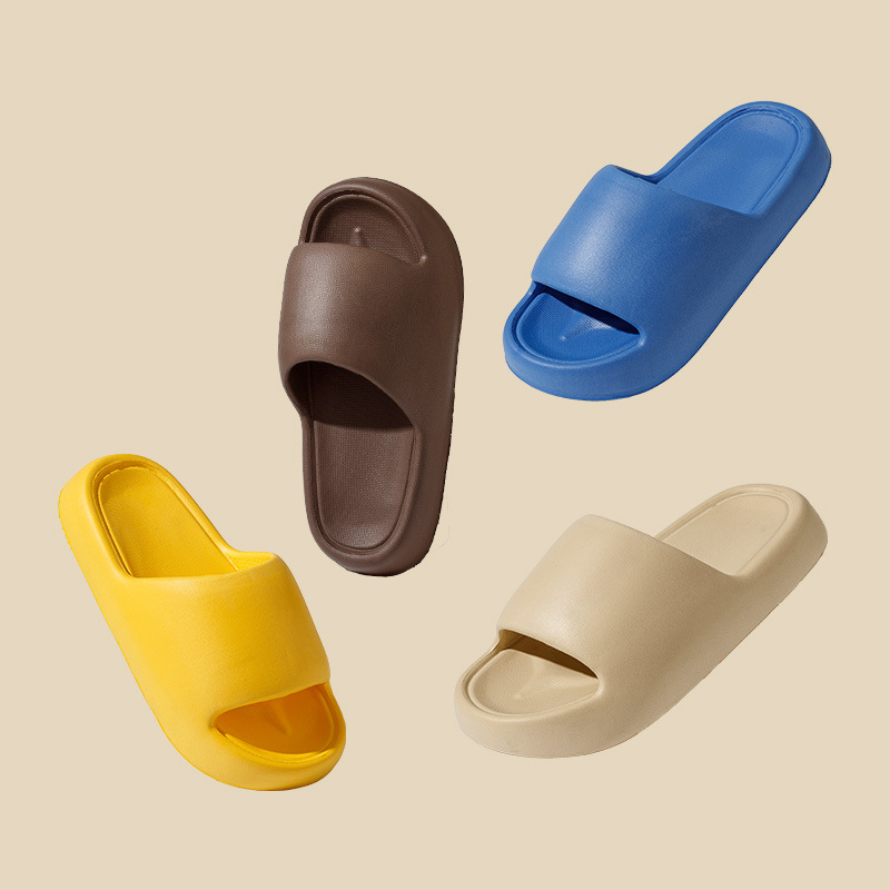 Summer children's slippers: Simple and solid color, eva, anti-slip and anti-odor, indoor cooling slippers for home use wholesale Specification drawing