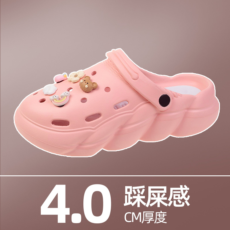 2023 New style of outerwear clogs for women, outdoor beach flip-flops, outdoor soft-soled anti-slip sandals and slippers for women, summer Item Picture
