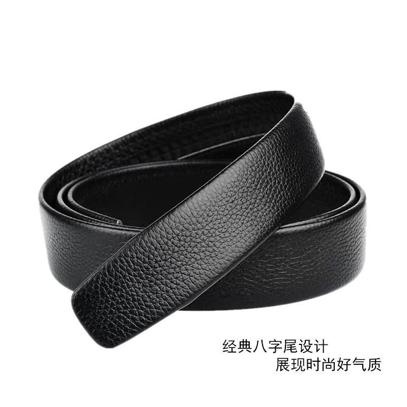 皮带跑车自动扣皮带男士休闲腰带学生韩版潮流百搭裤腰带一件代发详情图2