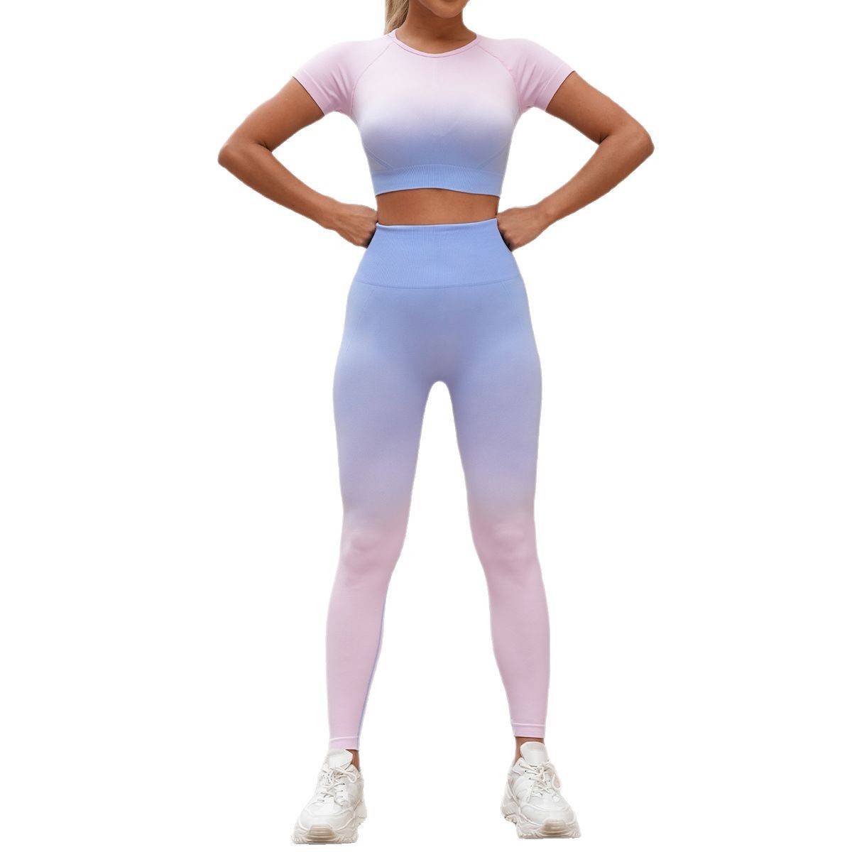瑜伽服实物图