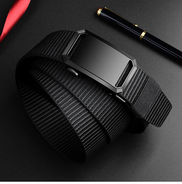 爆款抖音布带无牙自动扣男士休闲皮带战术户外腰带中青年军训皮带详情15