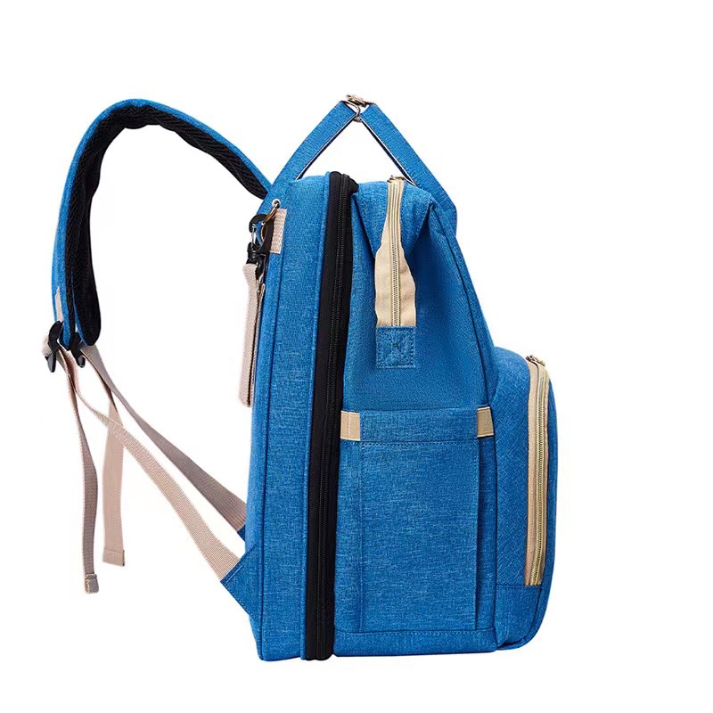 妈咪包折叠床中床待产包多功能大容量双肩母婴包外出背包详情3