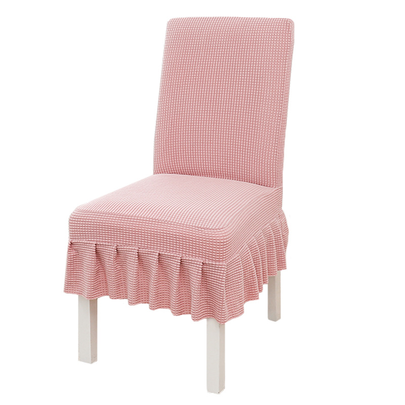 Household all-purpose dining chair cover, simple hotel dining table, stool cover, chair cover, universal cushion, backrest integrated Application Scenario