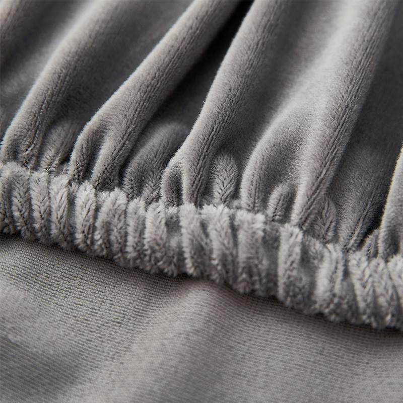 Elastic sofa cover, simple and modern plush semi-wrapped sofa cushion, universal full-wrapped manneng cover cloth Specification image