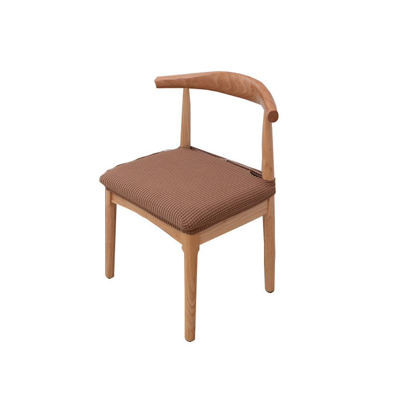 Home chair cover and cushion set, Nordic-style stool cover, thick cover, elastic chair cover, dining chair cover, table and chair cover integrated Specification image