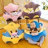 New cartoon baby anti-drop learning seat wholesale thickened infant early education children's sofa autumn