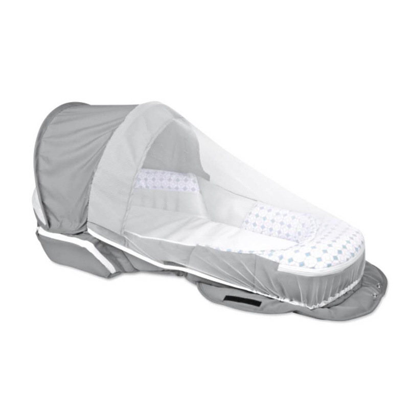 婴儿床多功能便携式分隔床宝宝可折叠床中床带蚊帐安抚床玩具床详情9