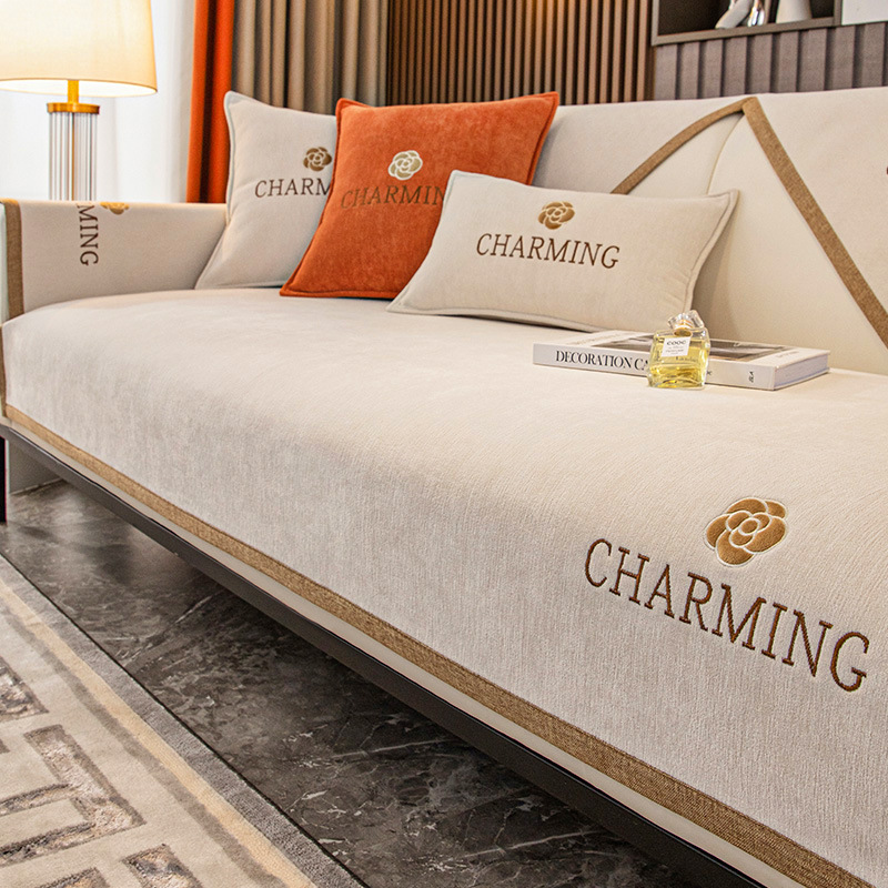 四季通用垫子现代简约沙发套罩新款沙发垫盖布防滑沙发巾批发详情图5