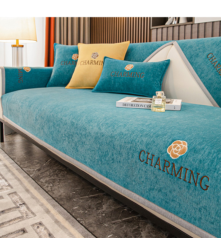 四季通用垫子现代简约沙发套罩新款沙发垫盖布防滑沙发巾批发详情18