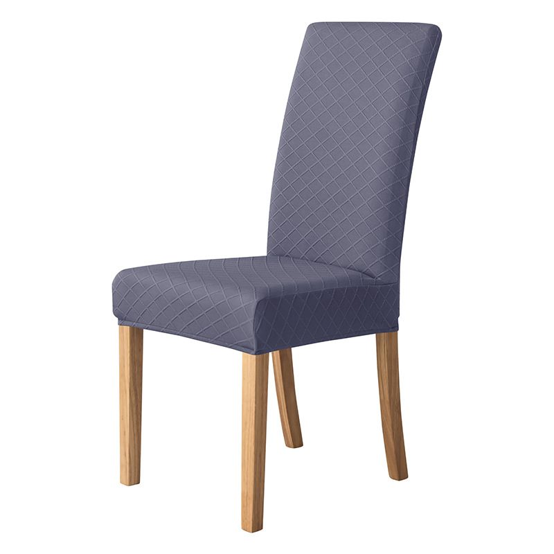 Cross-border elastic home hotel dining Chair Parsons Chair cover diamond-shaped fabric Item Picture