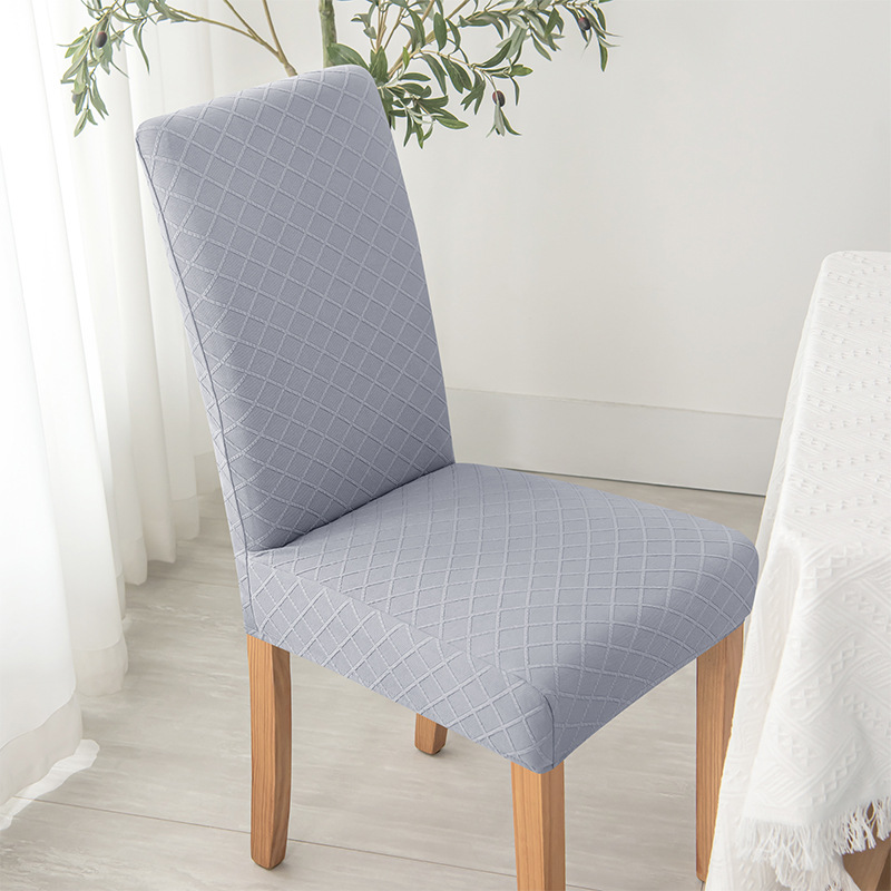 Cross-border elastic home hotel dining Chair Parsons Chair cover diamond-shaped fabric Application Scenario