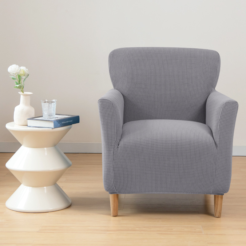 Cross-border elastic waterproof Waffle waterproof corn wool small single armrest sofa cover Application Scenario