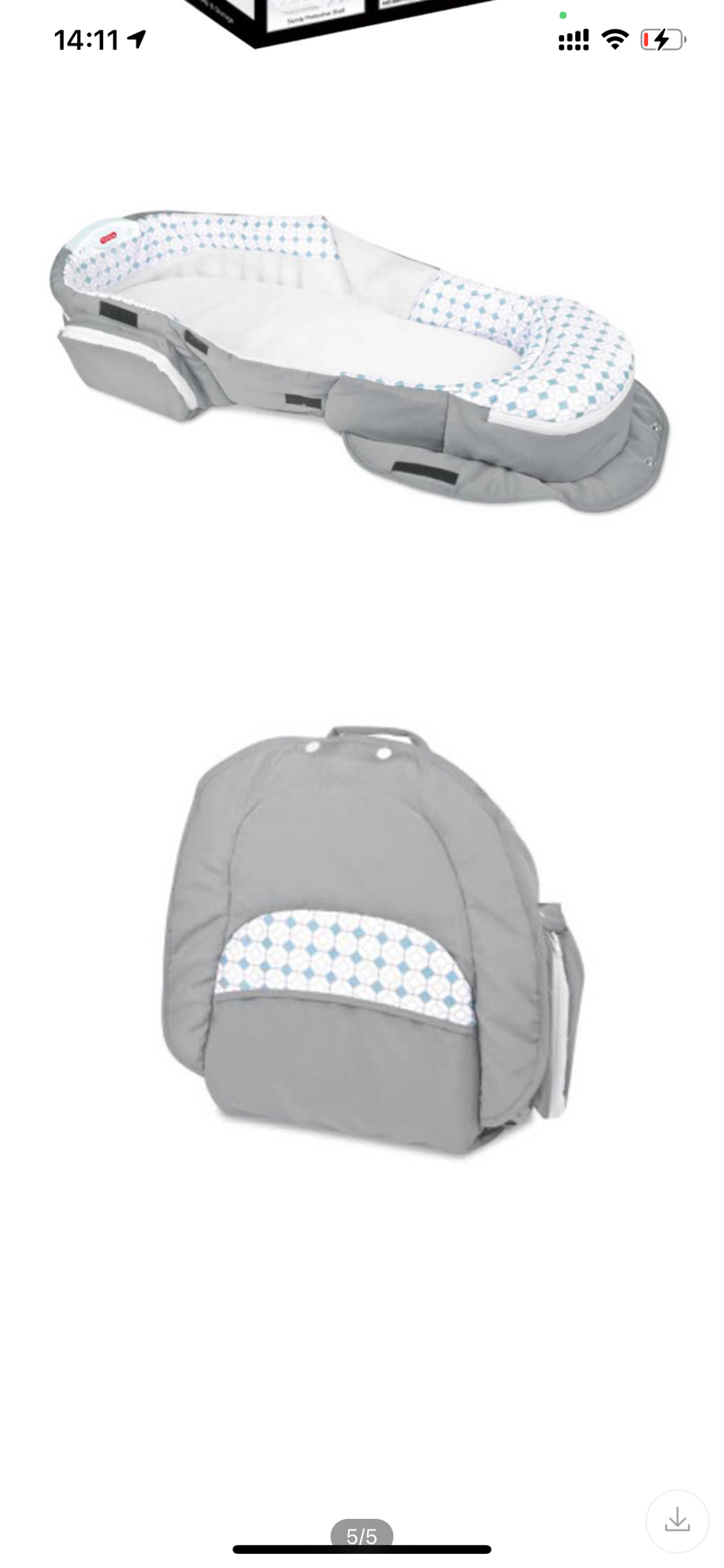 婴儿床多功能便携式分隔床宝宝可折叠床中床带蚊帐安抚床玩具床详情4