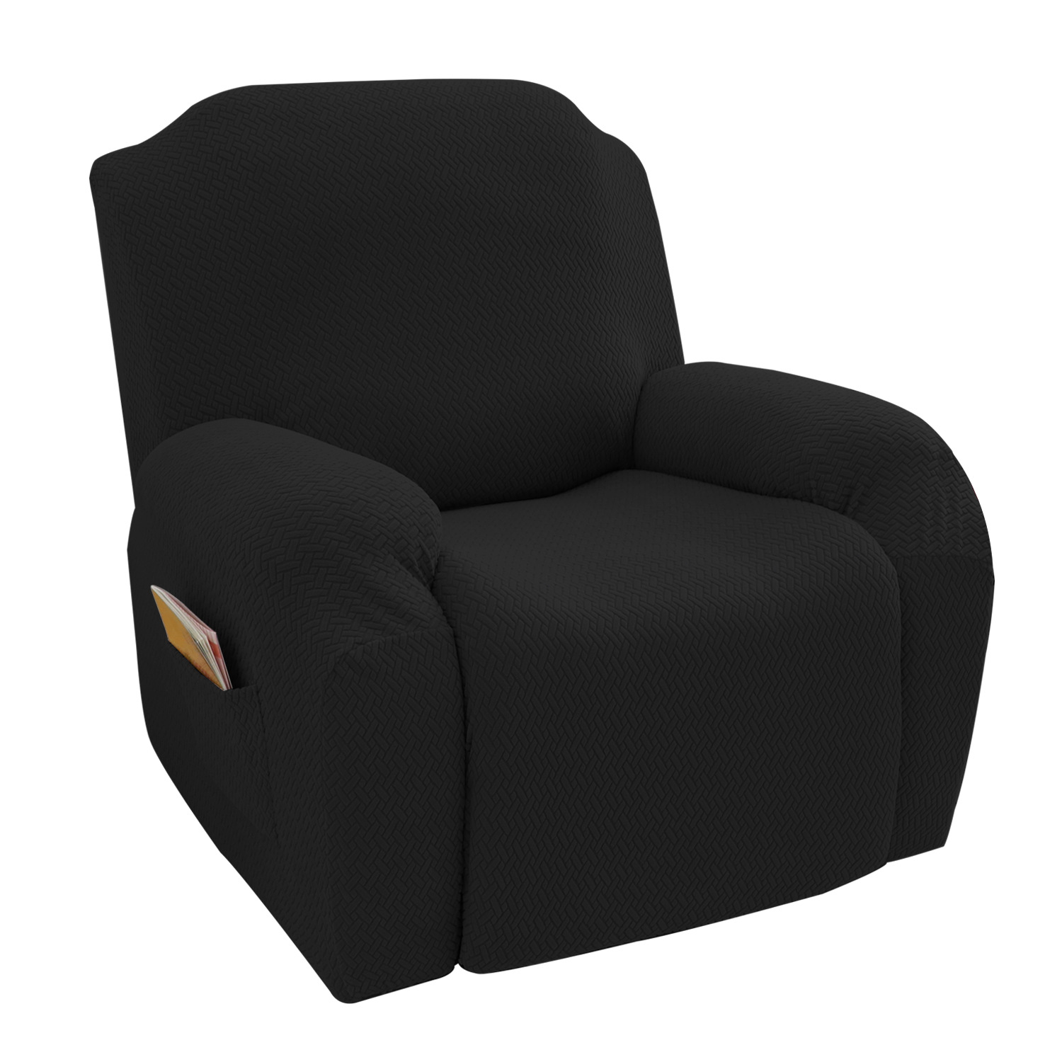 Cross-border T-shaped jacquard knitted elastic combination sofa cover, split-type functional Chivas Regal protective cover Application Scenario